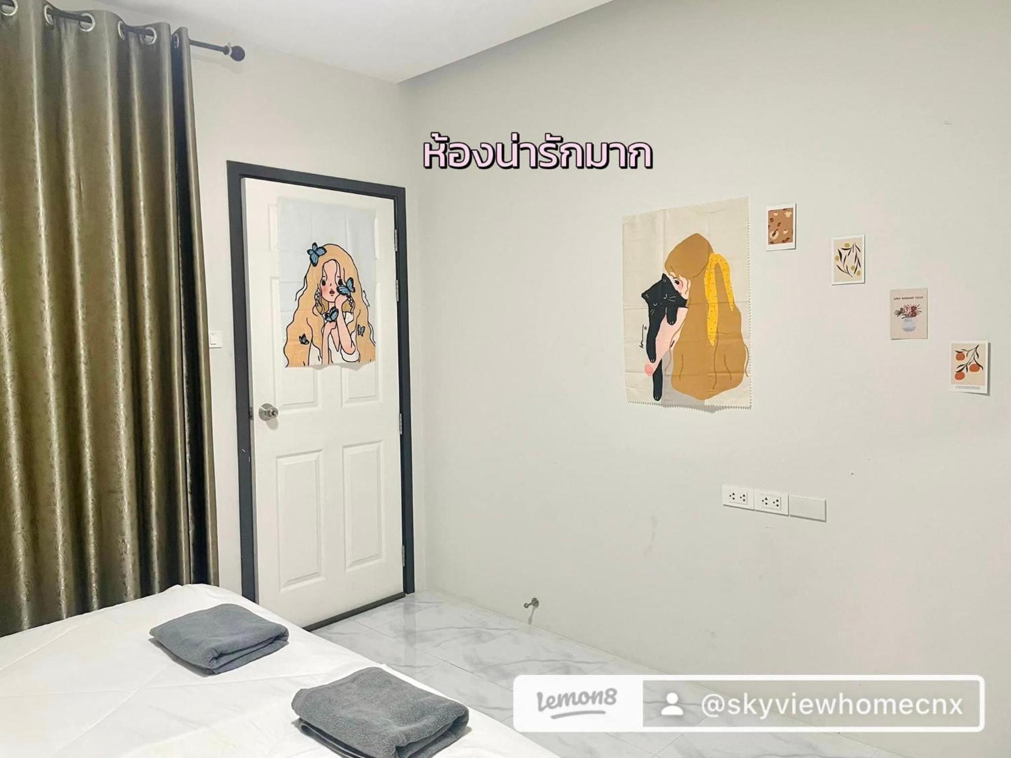 Sky View Home And Hostel Chiangmai Chiang Mai Exterior foto